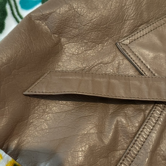 Vintage 1980’s Women’s Wilson’s Suede and Leather Trench-coat in XL/16 - Picture 7 of 16